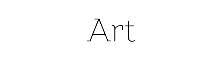 Amazing Slab Trial Extralight  Free Fonts Download