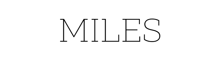 Amazing Slab Trial Extralight  Free Fonts Download