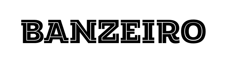 Amazing Slab Trial Inline Black  Free Fonts Download