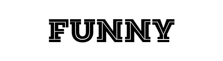 Amazing Slab Trial Inline Black  Free Fonts Download