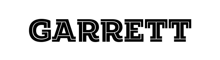 Amazing Slab Trial Inline Black  Free Fonts Download