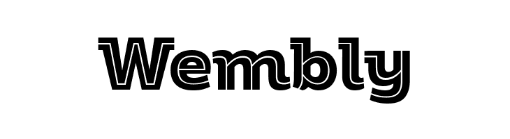 Amazing Slab Trial Inline Black  Free Fonts Download