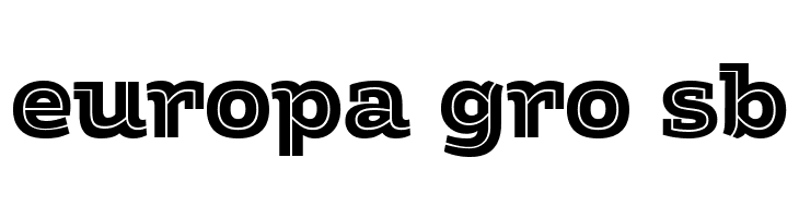 Amazing Slab Trial Inline Black  Free Fonts Download