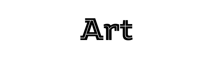 Amazing Slab Trial Inline Extrabold  Free Fonts Download