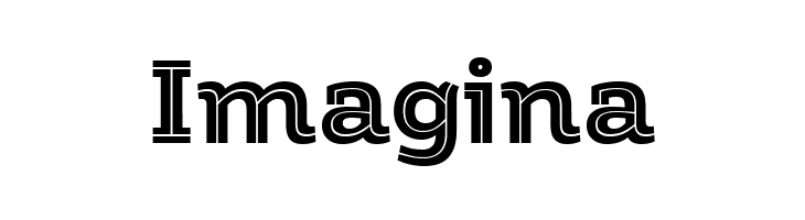 Amazing Slab Trial Inline Extrabold  Free Fonts Download