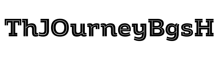 Amazing Slab Trial Inline Extrabold  Free Fonts Download