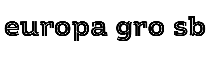 Amazing Slab Trial Inline Extrabold  Free Fonts Download