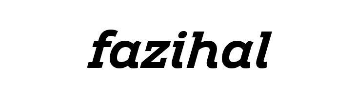 Amazing Slab Trial Bold Italic  Free Fonts Download