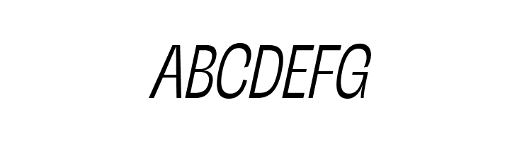 Stinger Slim Trial Light Italic  Free Fonts Download