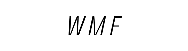 Stinger Slim Trial Light Italic  Free Fonts Download