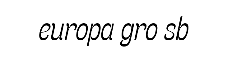 Stinger Slim Trial Light Italic  Free Fonts Download