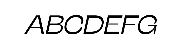 Stinger Wide Trial Light Italic  Free Fonts Download