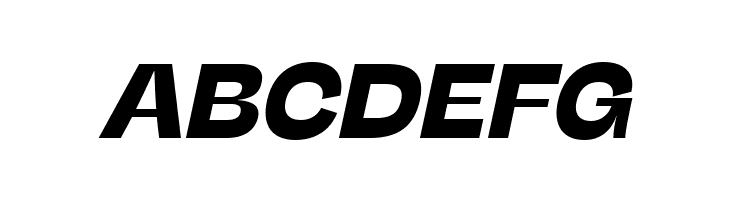 Stinger Fit Trial Bold Italic  Free Fonts Download