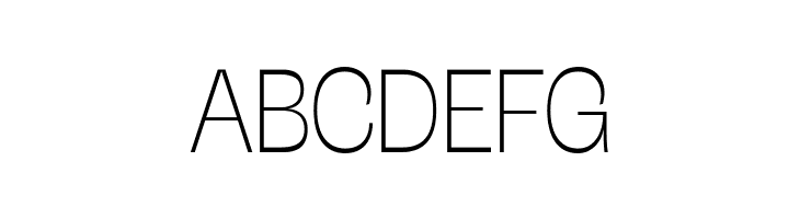 Stinger Trial Thin  Free Fonts Download