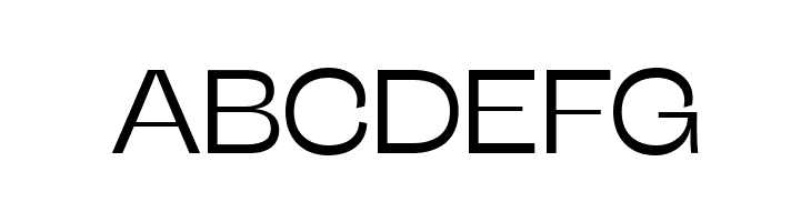 Stinger Wide Trial Light  Free Fonts Download