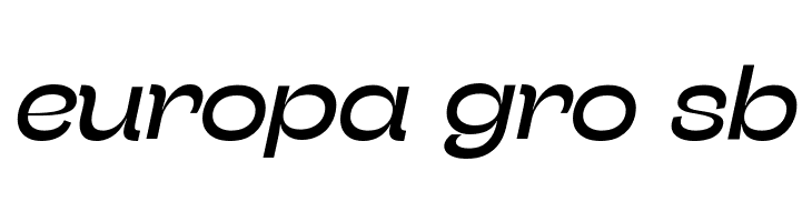 Stinger Wide Trial Italic  Free Fonts Download
