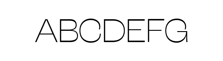 Stinger Wide Trial Thin  Free Fonts Download