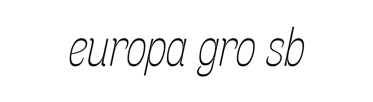 Stinger Slim Trial Thin Italic  Free Fonts Download