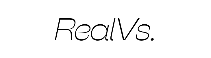 Stinger Wide Trial Thin Italic  Free Fonts Download