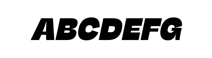 Stinger Trial Heavy Italic  Free Fonts Download