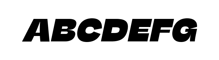 Stinger Fit Trial Heavy Italic  Free Fonts Download