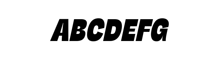 Stinger Slim Trial Heavy Italic  Free Fonts Download