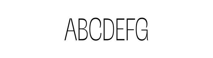 Stinger Slim Trial Thin  Free Fonts Download