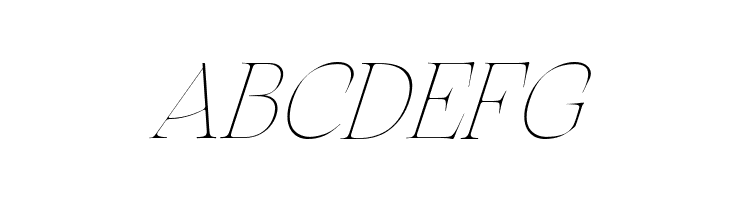 Arsenica Trial Thin Italic  Free Fonts Download