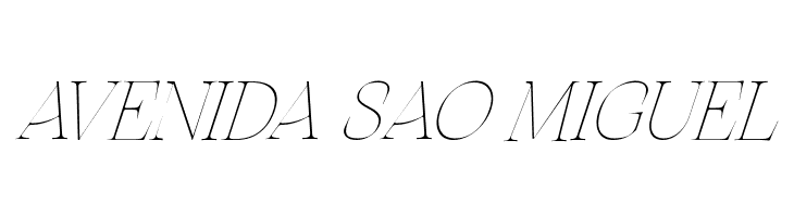 Arsenica Trial Thin Italic  Free Fonts Download