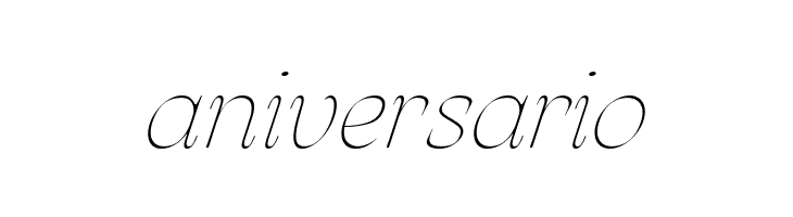 Arsenica Trial Thin Italic  Free Fonts Download
