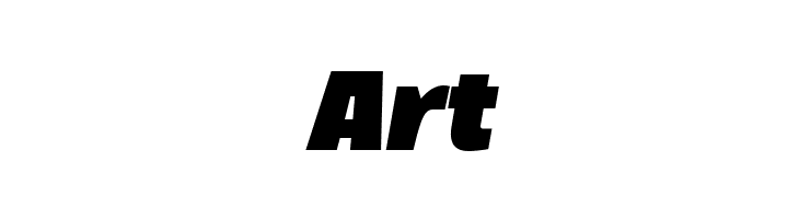 Thicker Trial Black Slanted  Free Fonts Download