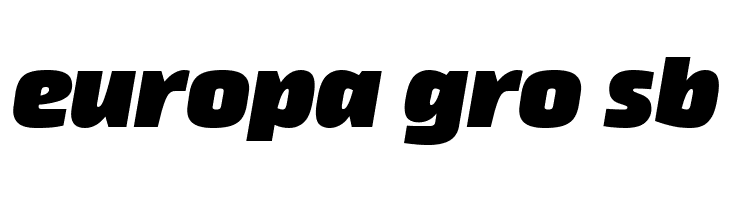 Thicker Trial Black Slanted  Free Fonts Download