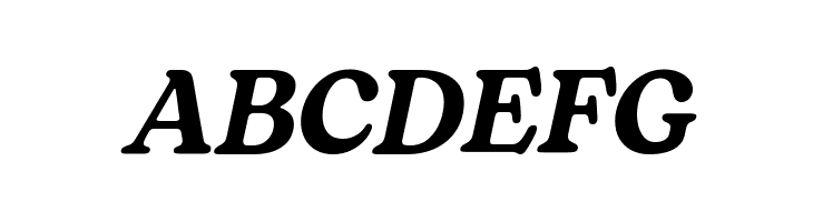 Bogart Trial Semibold Italic  Free Fonts Download