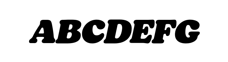 Bogart Trial Black Italic  Free Fonts Download