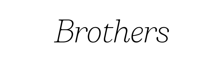 Bogart Trial Extralight Italic  Free Fonts Download