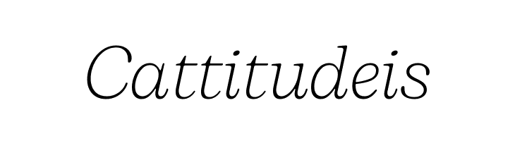 Bogart Trial Extralight Italic  Free Fonts Download