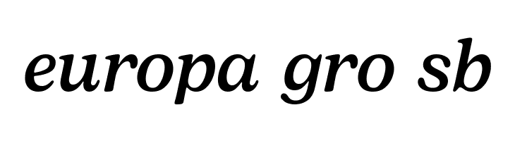 Bogart Trial Medium Italic  Free Fonts Download