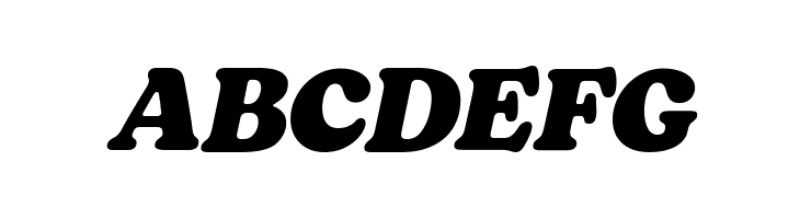 Bogart Trial Extrabold Italic  Free Fonts Download