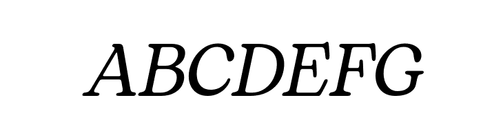 Bogart Trial Italic  Free Fonts Download