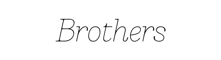 Bogart Trial Thin Italic  Free Fonts Download