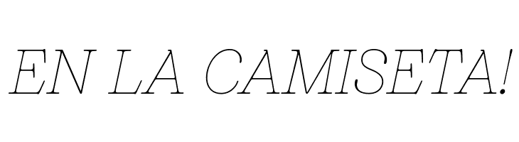 Bogart Trial Thin Italic  Free Fonts Download