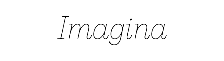 Bogart Trial Thin Italic  Free Fonts Download