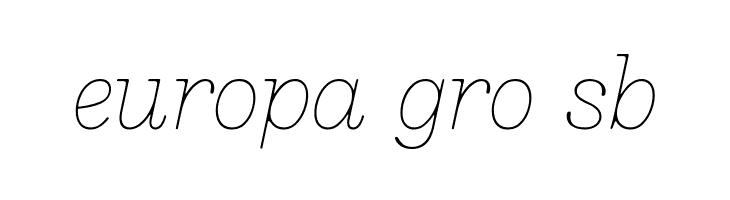 Bogart Trial Thin Italic  Free Fonts Download