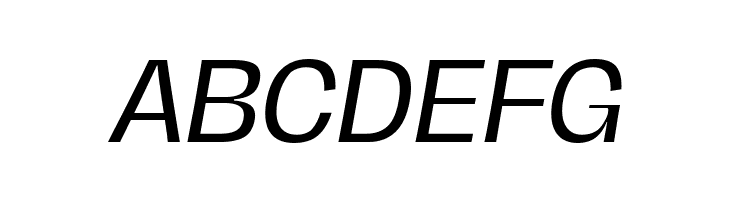Hagrid Trial Italic  Free Fonts Download