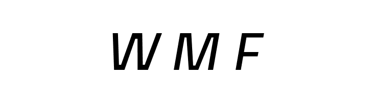 Thicker Trial Regular Slanted  Free Fonts Download