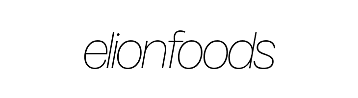 Milligram Macro Trial Thin Italic  Free Fonts Download