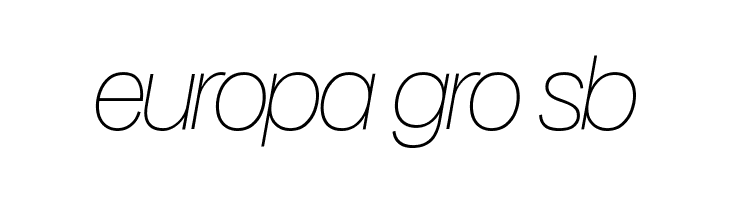 Milligram Macro Trial Thin Italic  Free Fonts Download