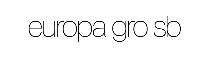 Milligram Macro Trial Thin  Free Fonts Download