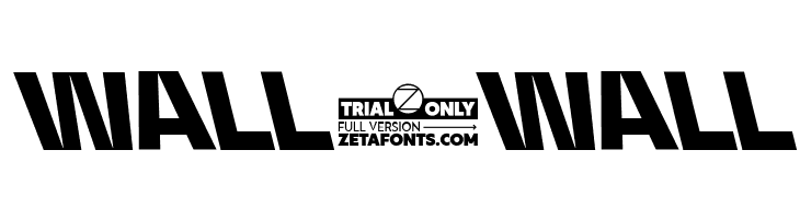 Asgard Trial Xbold Backslant  Free Fonts Download