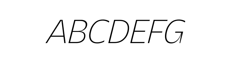 Asgard Trial Xlight Italic  Free Fonts Download